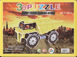 48100-19 3D puzzle BIG-NÁKLADNÍ AUTO
